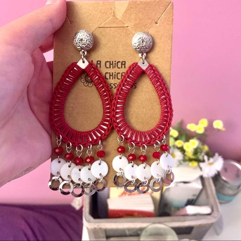 Red Earrings